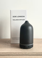 Load image into Gallery viewer, Black Ceramic Wellness Diffuser