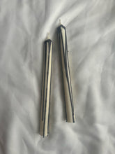 Load image into Gallery viewer, Charcoal Abstract Drip Candle Set