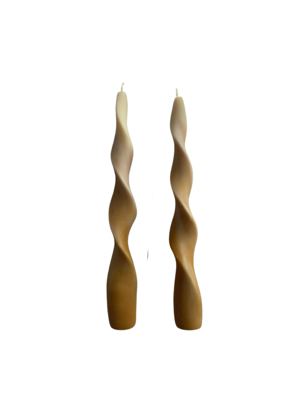 Iced Coffee Ribbon Candle Set
