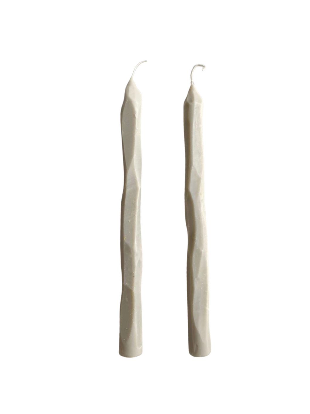 Hand Carved Stone Candlesticks Set